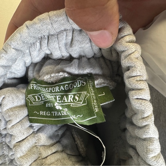 Denim Tears Pants with White Floral Design - Picture 5 of 5